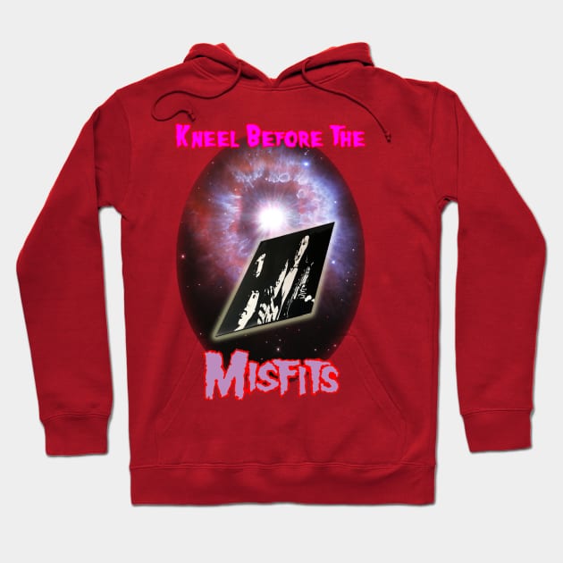 Kneel Before the Misfits Hoodie by Controlled Chaos